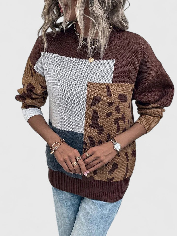 Cassandra | Colour Block Sweatshirt
