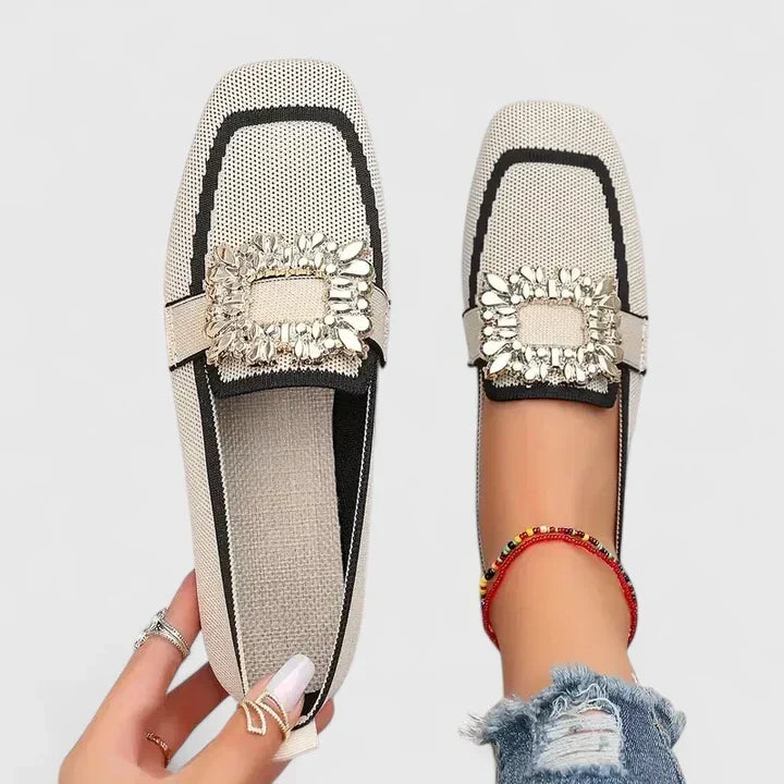 Melanie | Embellished Loafers