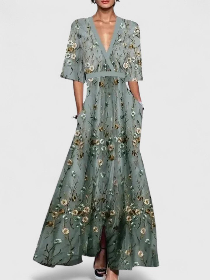 Madinah | Floral Wrap Dress