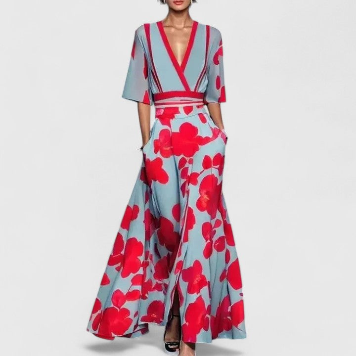 Madinah | Floral Wrap Dress
