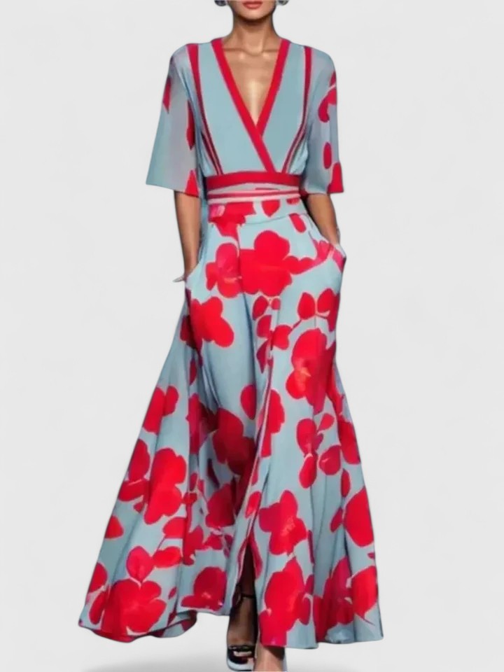 Madinah | Floral Wrap Dress