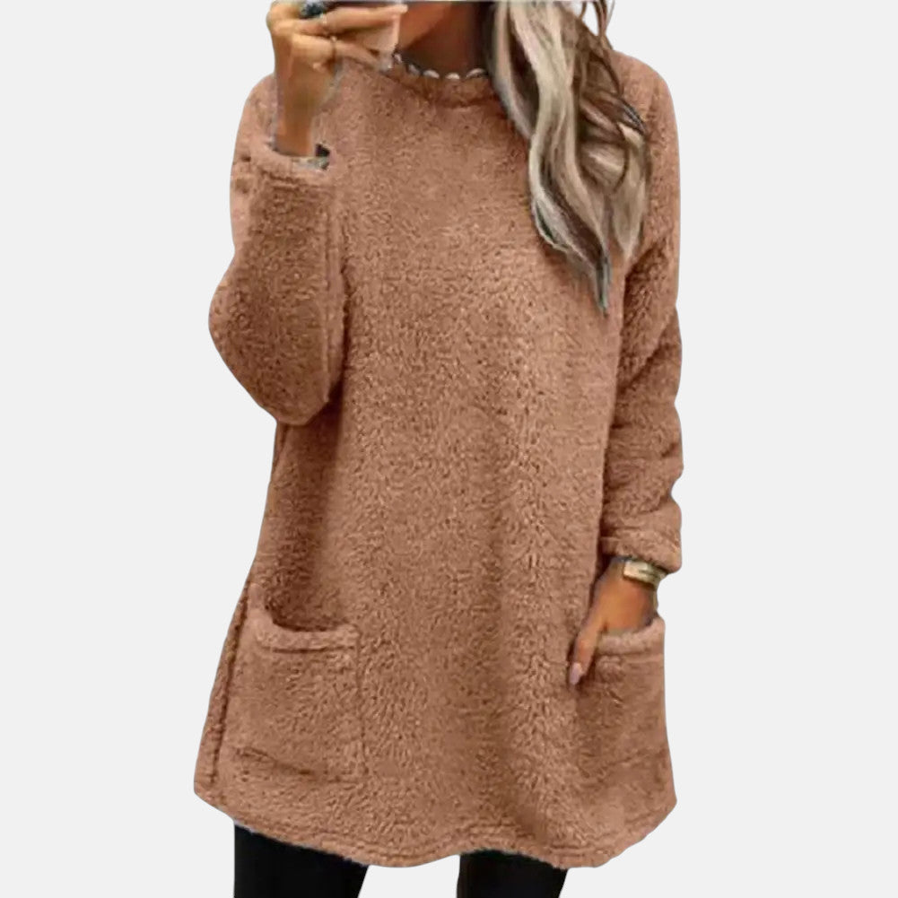 Karen | Textured Sweatshirt Tunic