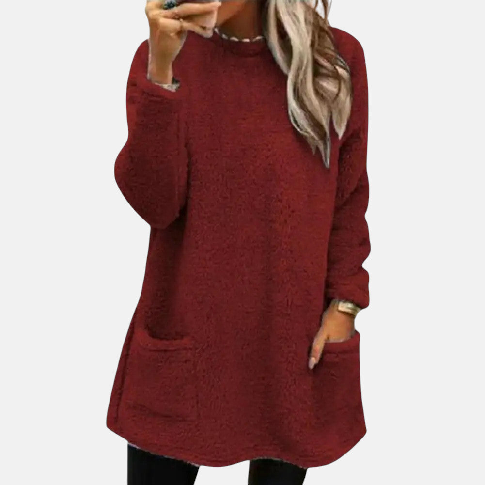 Karen | Textured Sweatshirt Tunic