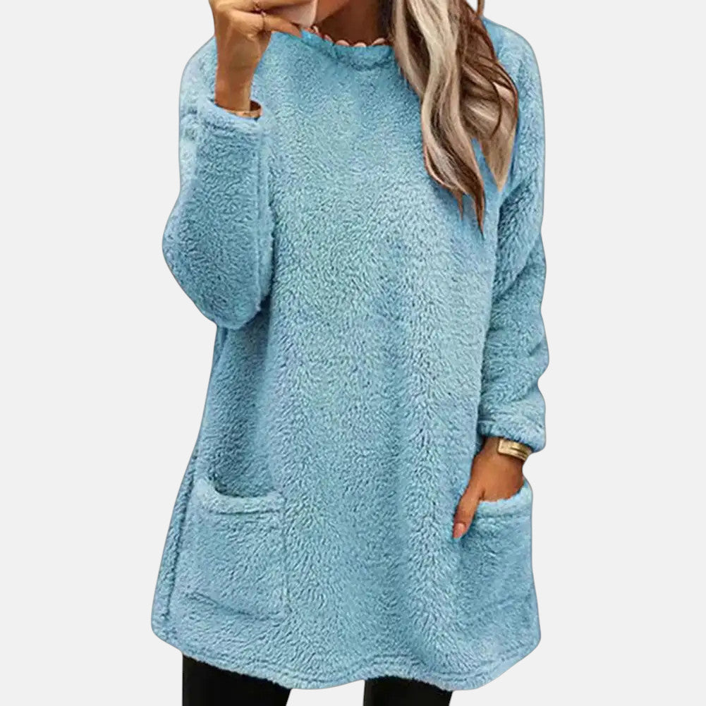 Karen | Textured Sweatshirt Tunic