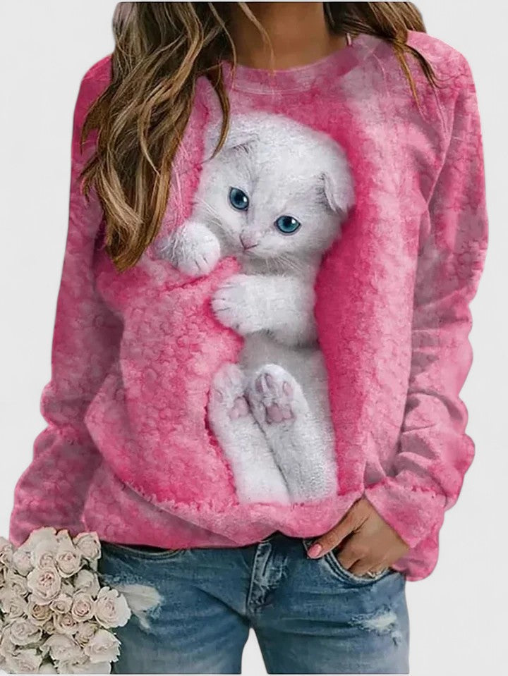Valerie | Cosy Cat Sweatshirt