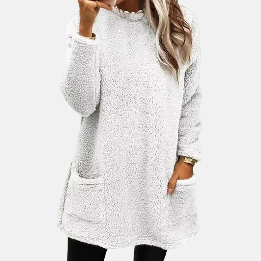 Karen | Textured Sweatshirt Tunic