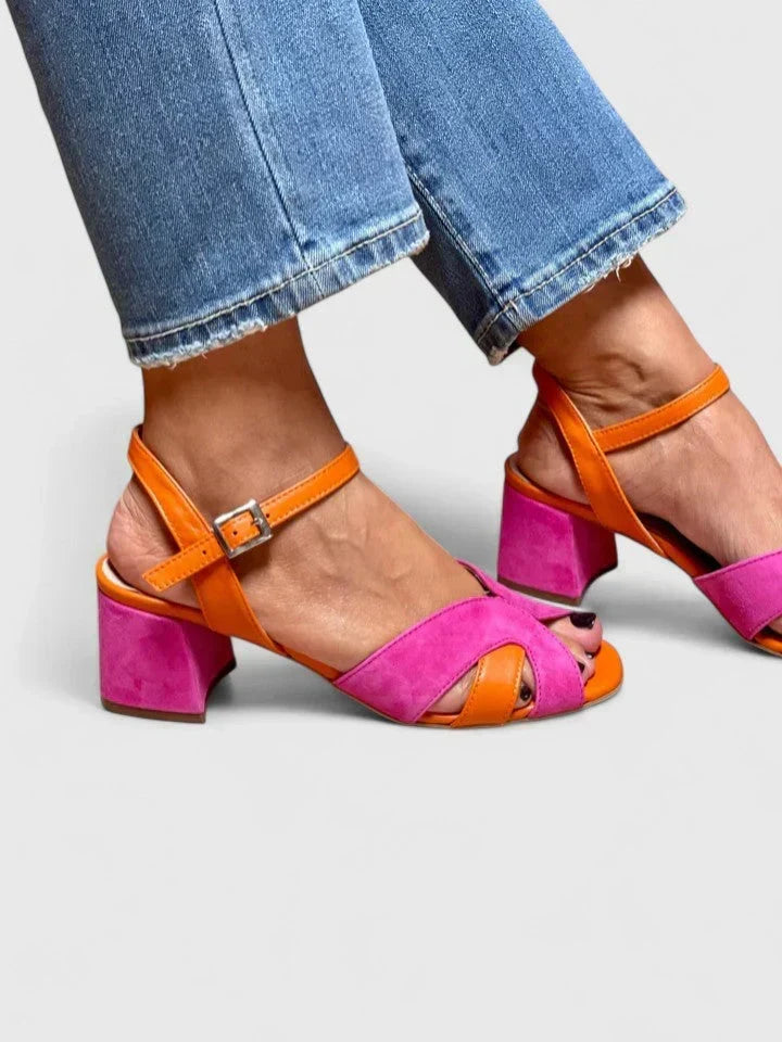Yvette | Colourblock Heels