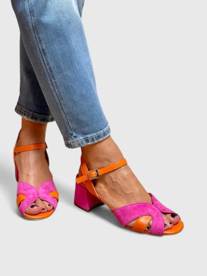 Yvette | Colourblock Heels