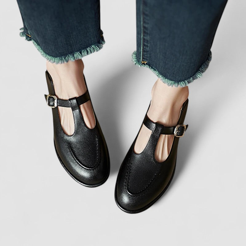 Priscilla | Classic Mary Jane Loafers
