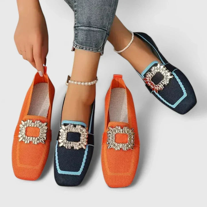 Melanie | Embellished Loafers
