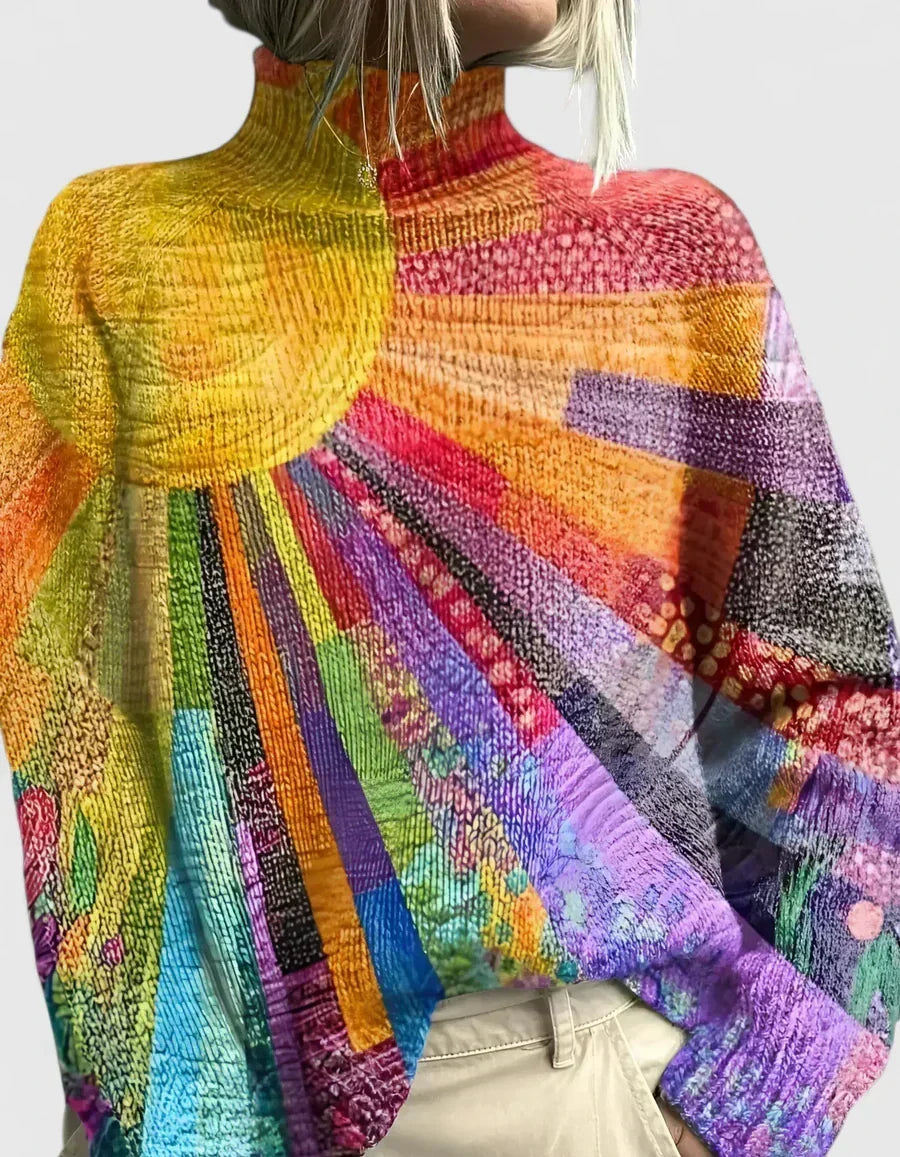 Katrina | Rainbow Sweatshirt