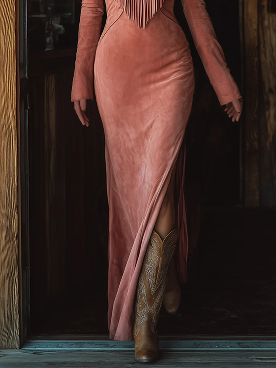 Ruqayya | Fringe Dress