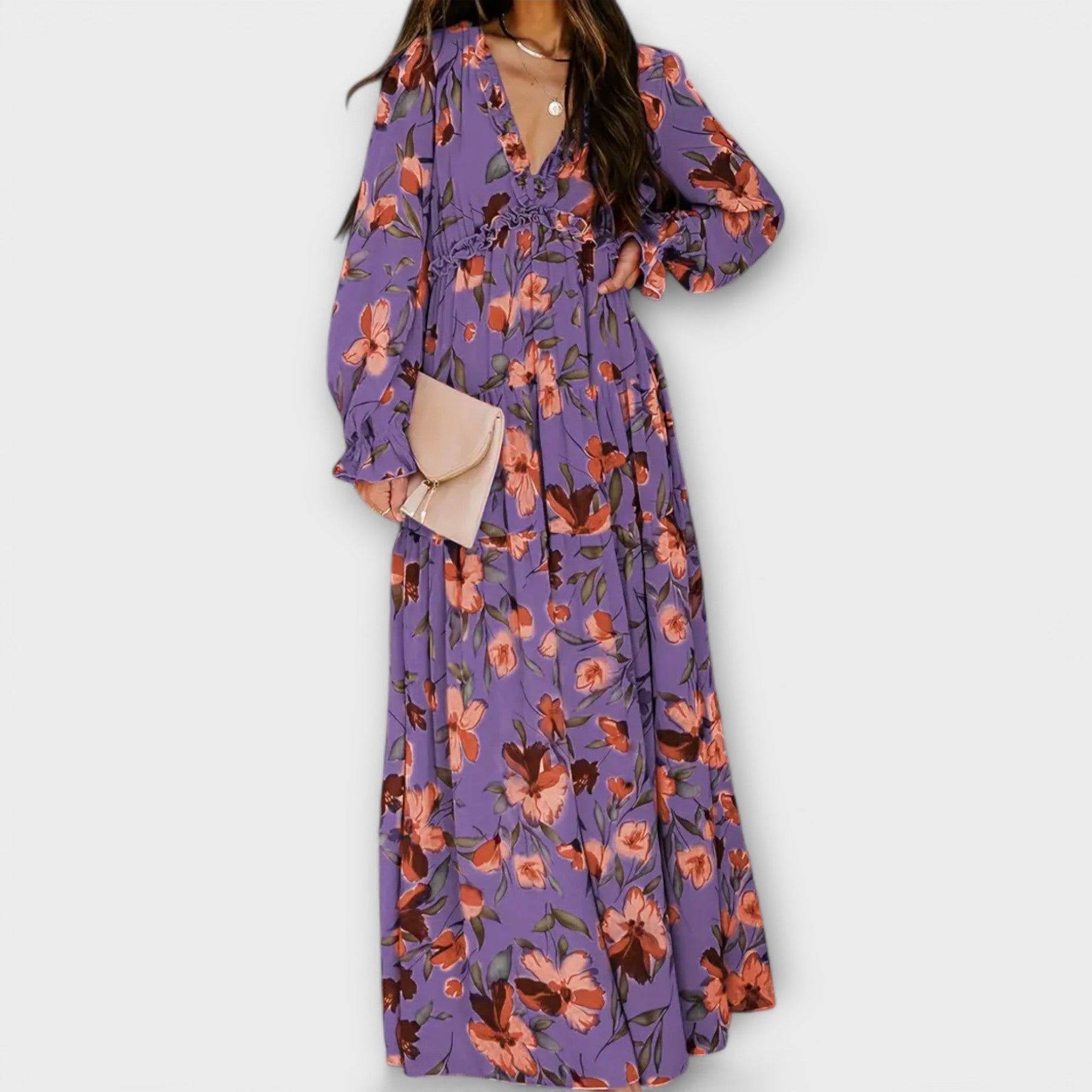 Daphne | Floral Maxi Dress