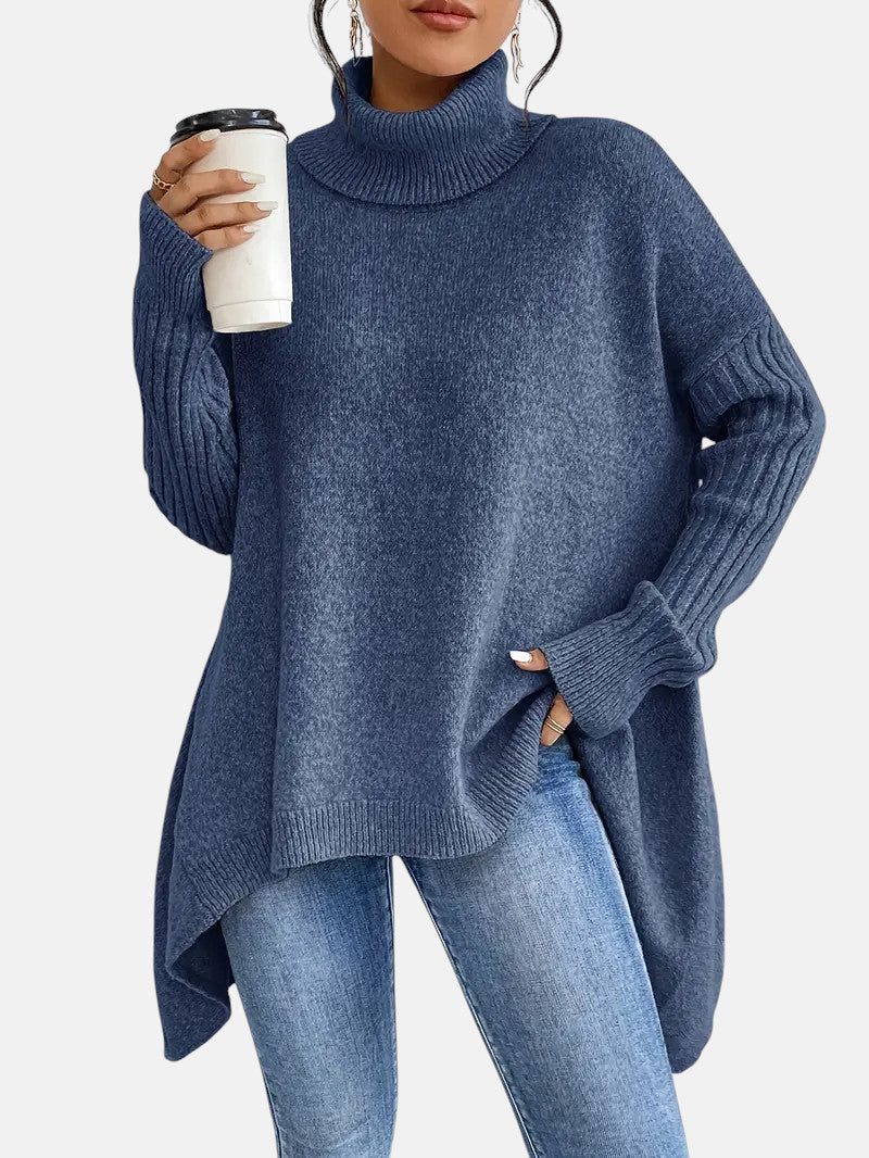 Marley | Oversized Turtleneck Sweatshirt