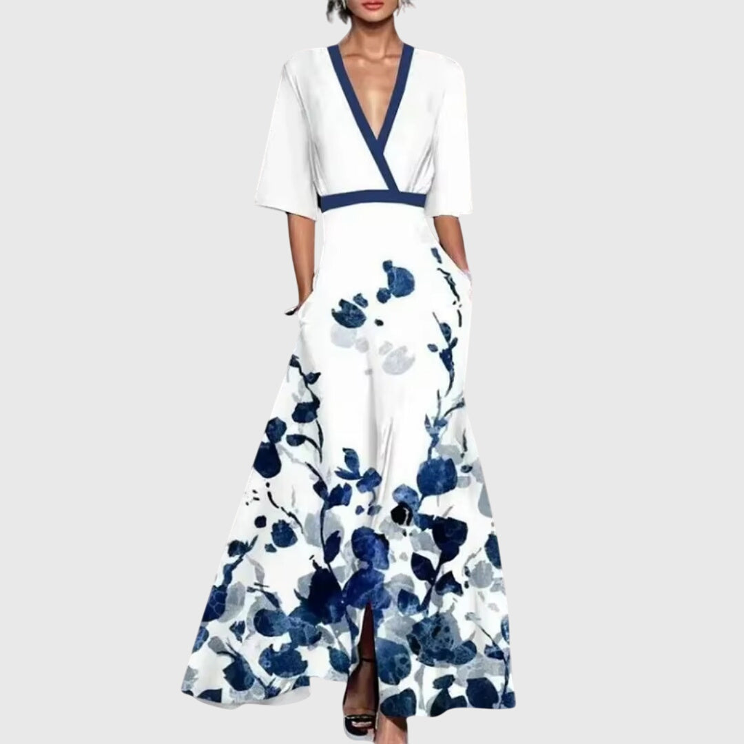 Khatija | Floral Maxi Dress