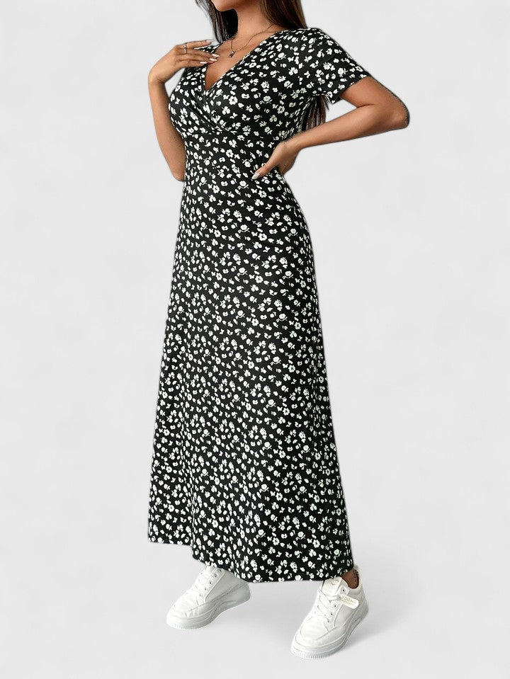 Farzana | Floral Wrap Dress