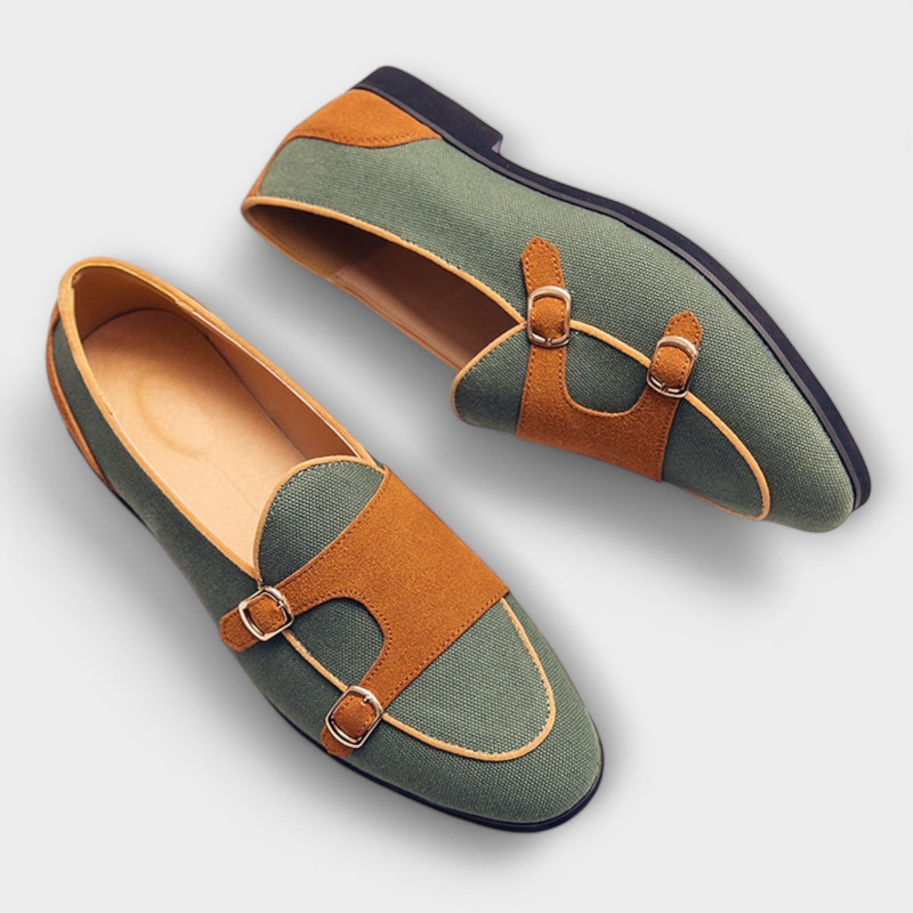 Lesley | Two-Tone Loafers