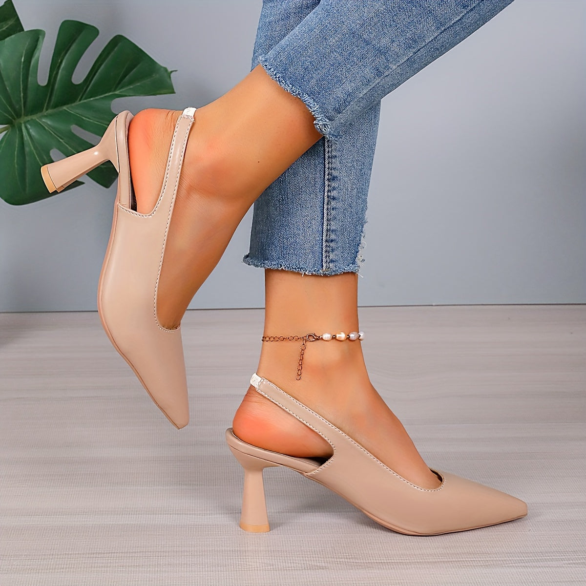 Felicity | Elegant Slingback Heels