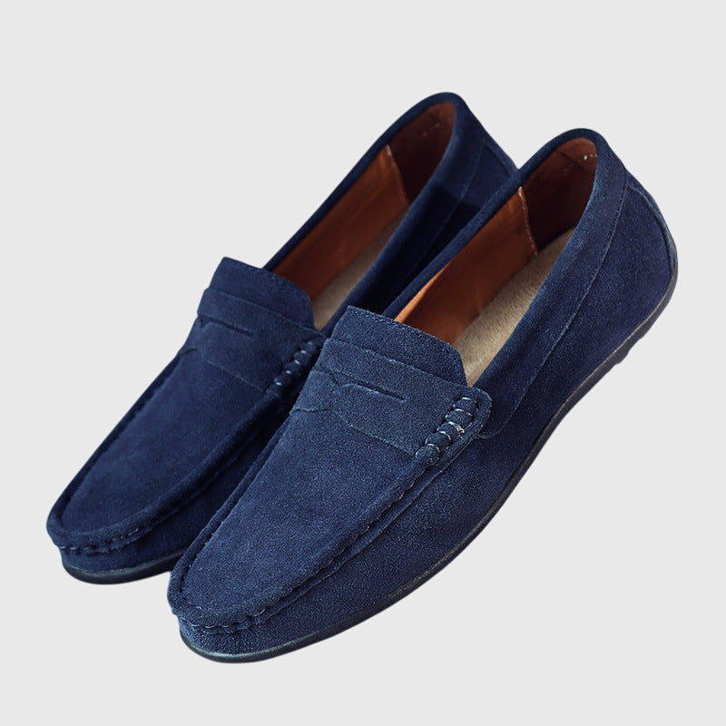 Pauline | Suede Loafers