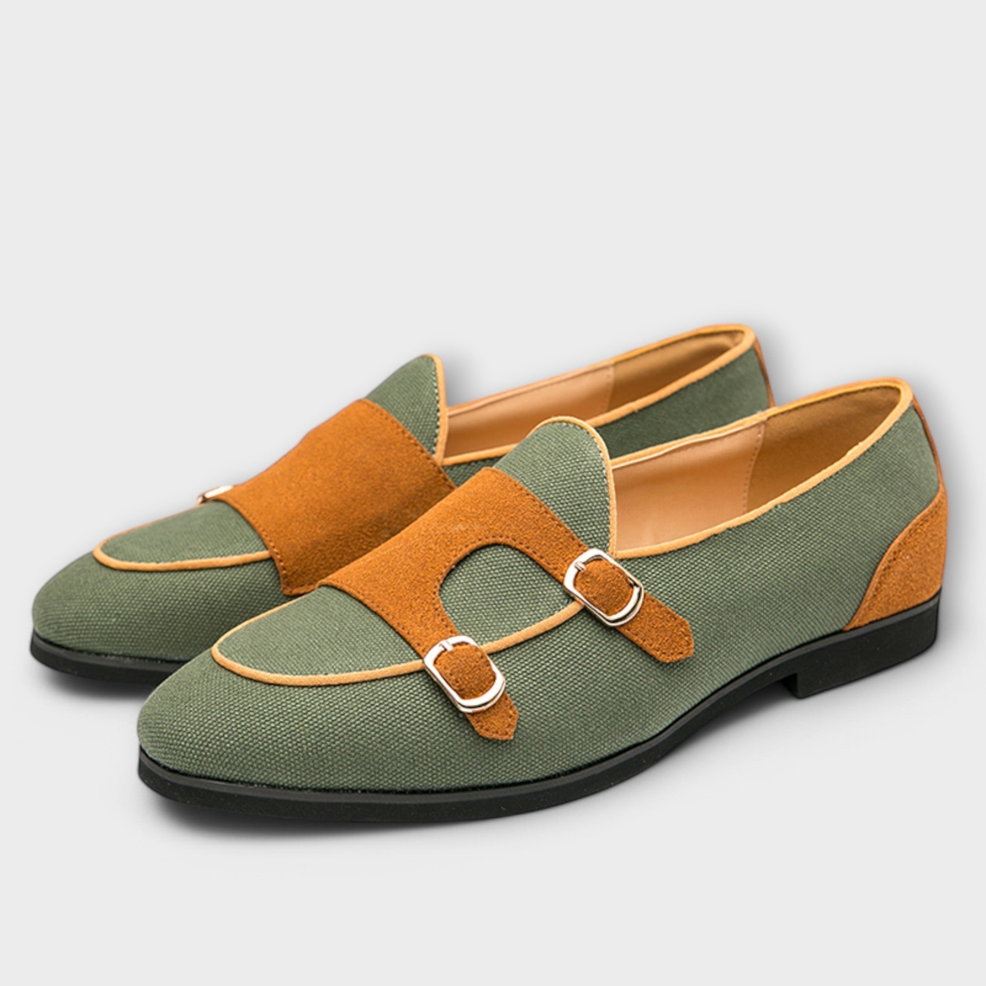 Lesley | Two-Tone Loafers
