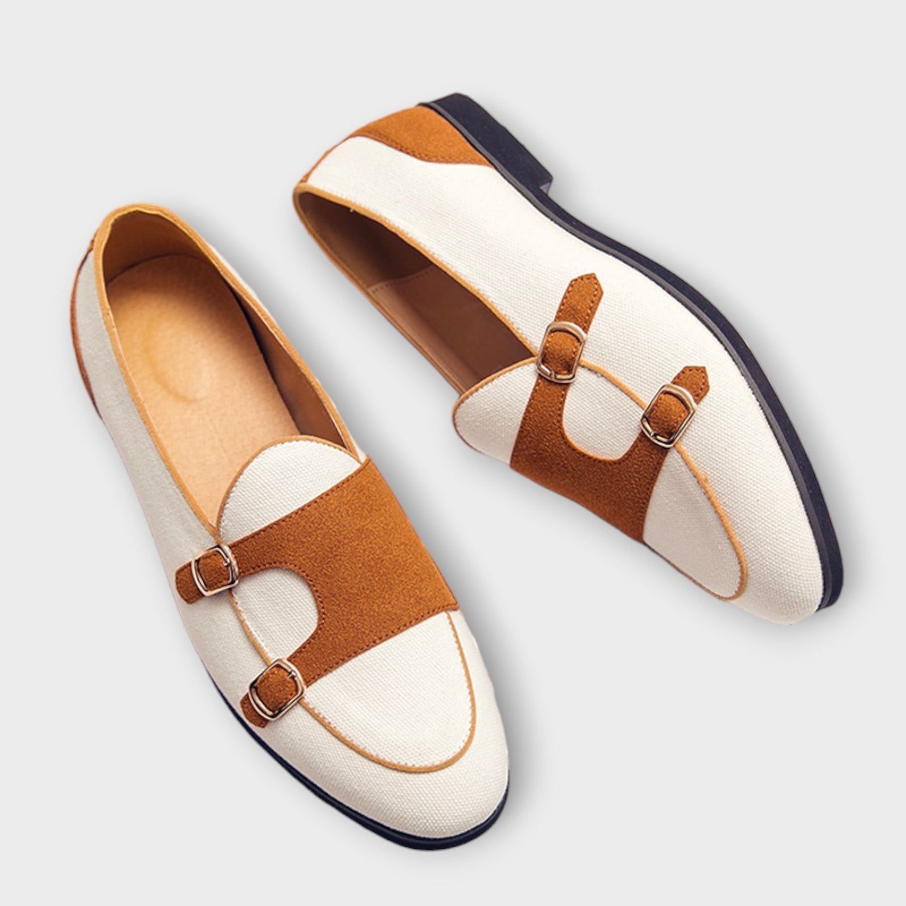 Lesley | Two-Tone Loafers