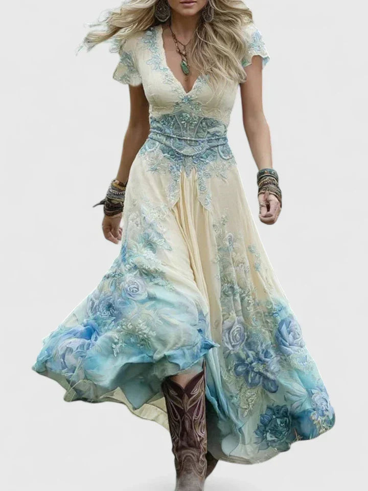 Khalisah | Floral Wrap Dress