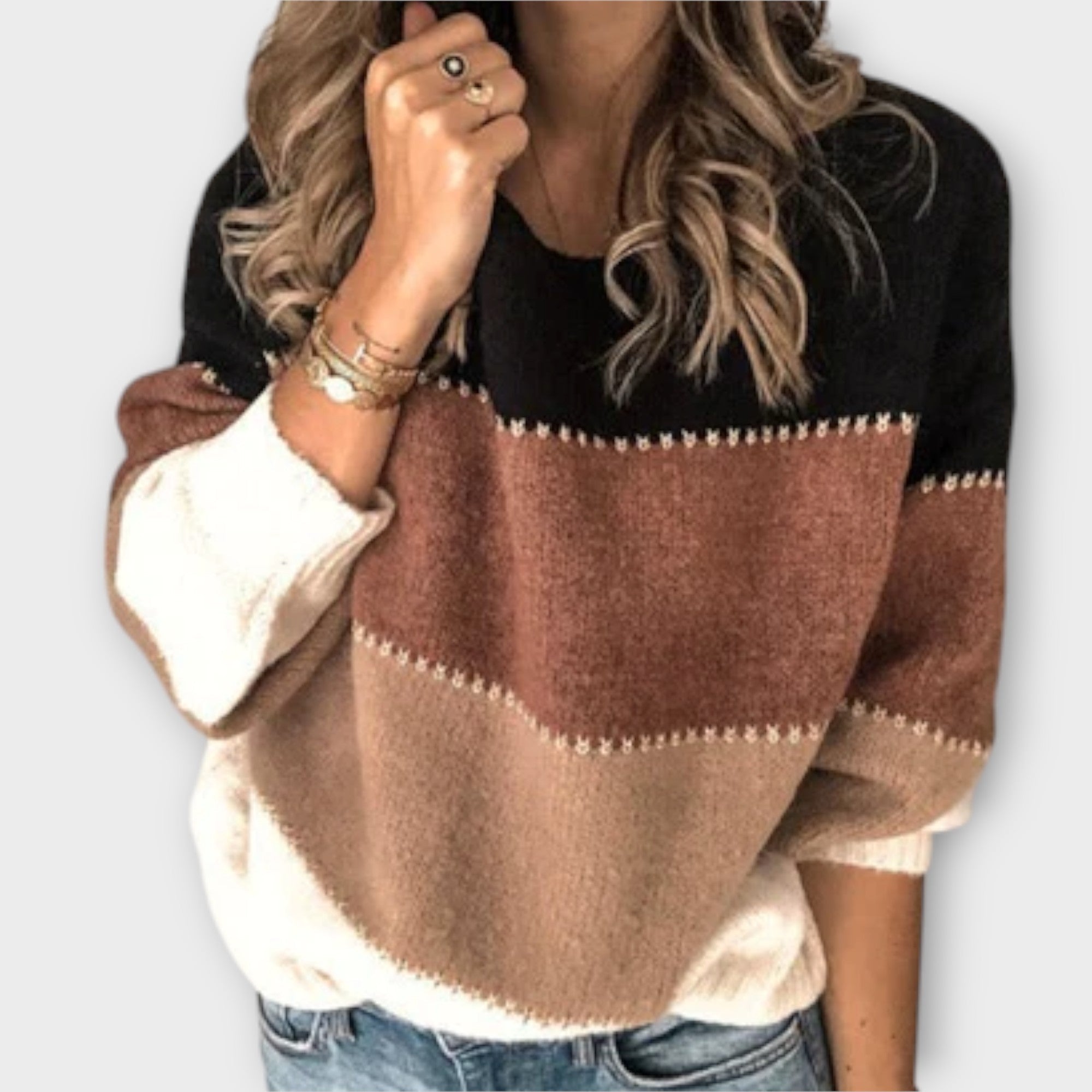 Gwendolyn | Colour-Block Sweatshirt