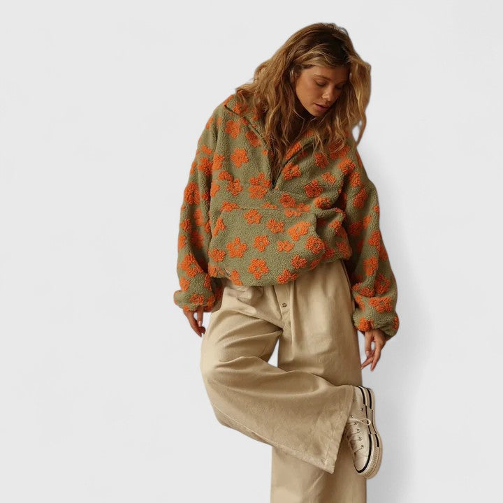 Veronica | Floral Sweatshirt