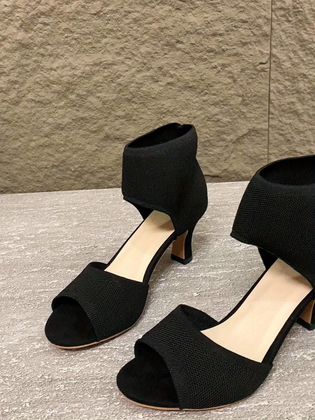Vanessa | Stretch Comfort Heels