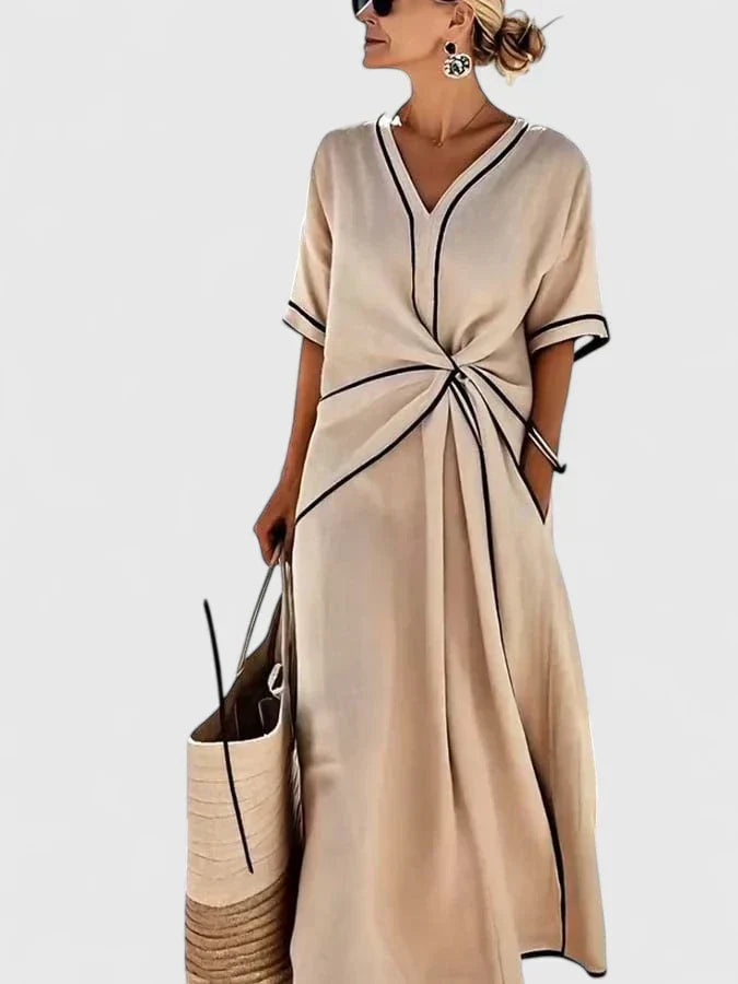 Caia | Elegant Maxi Dress