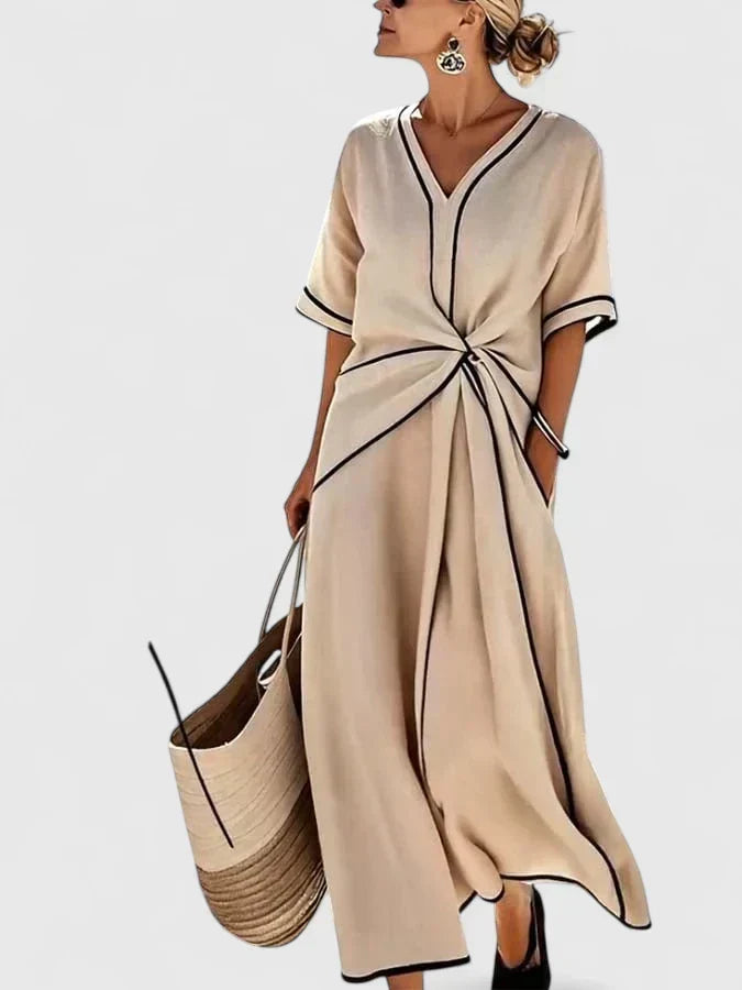 Caia | Elegant Maxi Dress