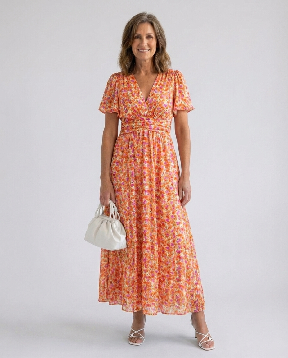Nichola | Floral Wrap Dress