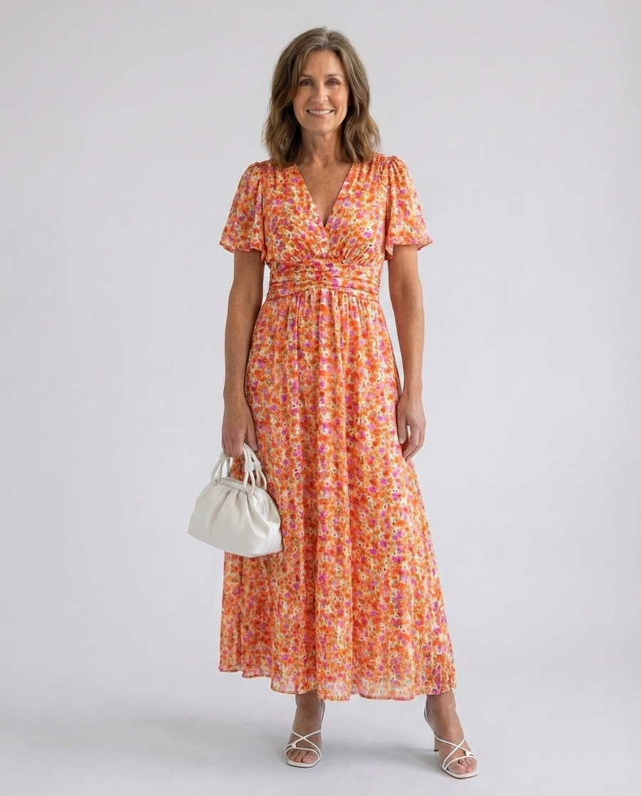Nichola | Floral Wrap Dress