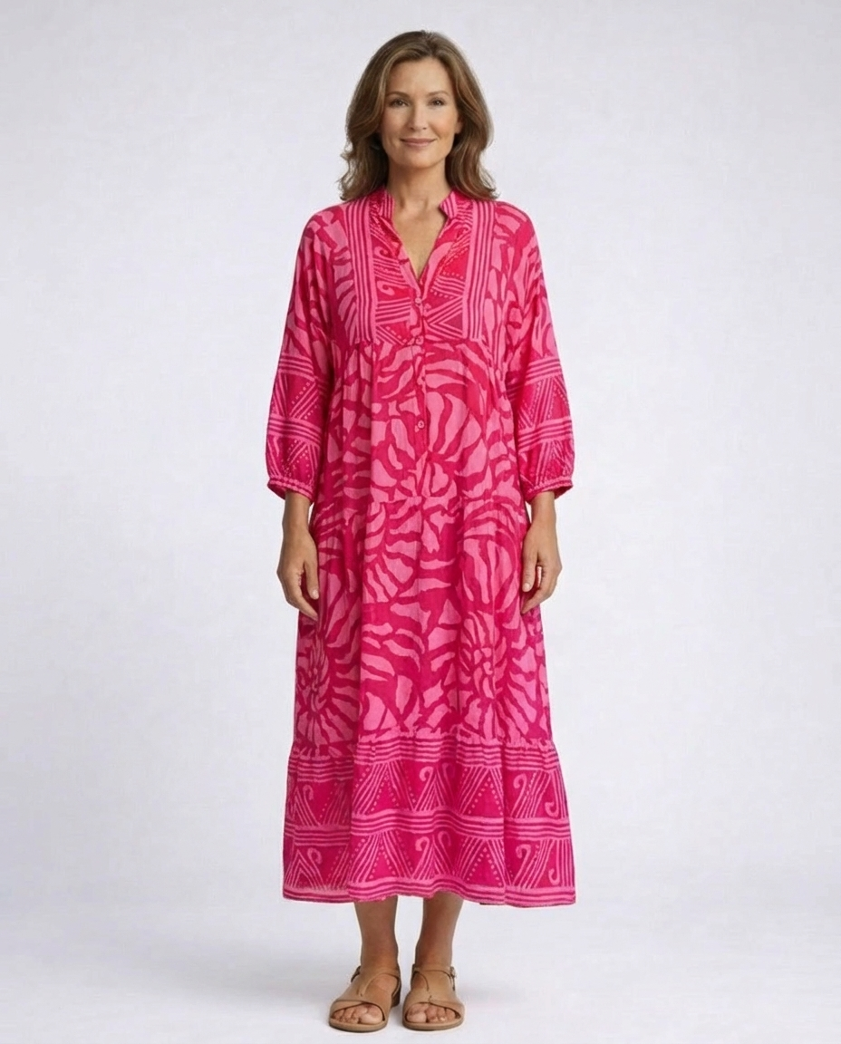 Alia | Printed Maxi Dress