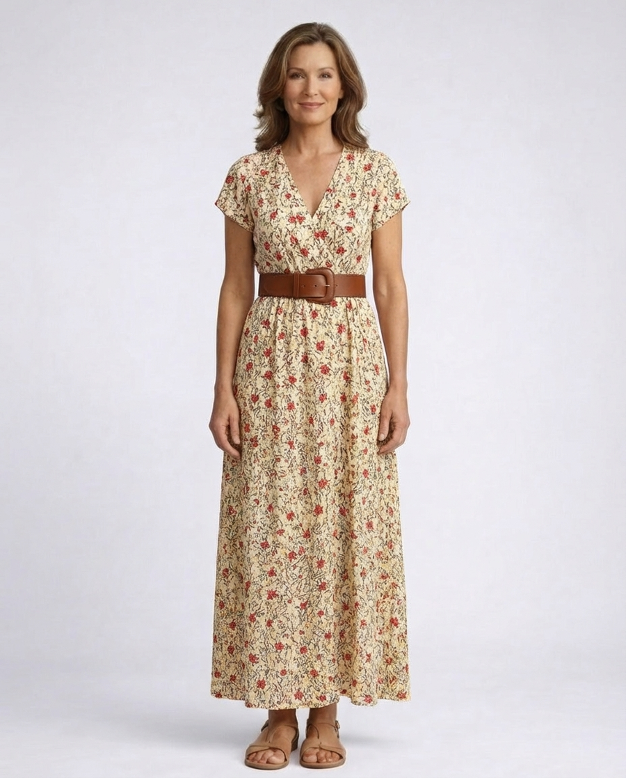 Demi | Floral Maxi Dress