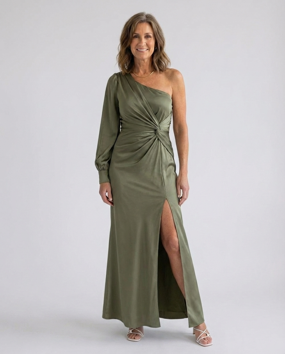 Jannath | One-Shoulder Maxi Dress