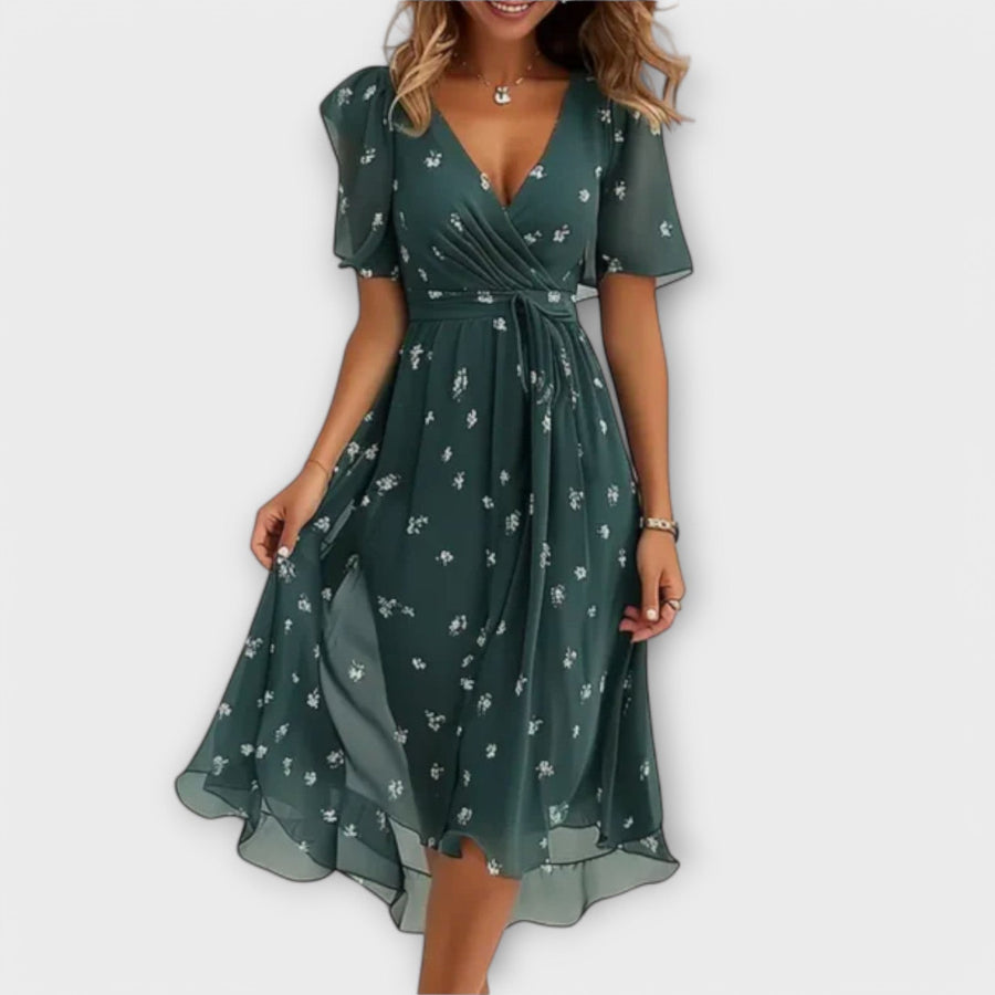 Mollie-may | Floral Wrap Dress