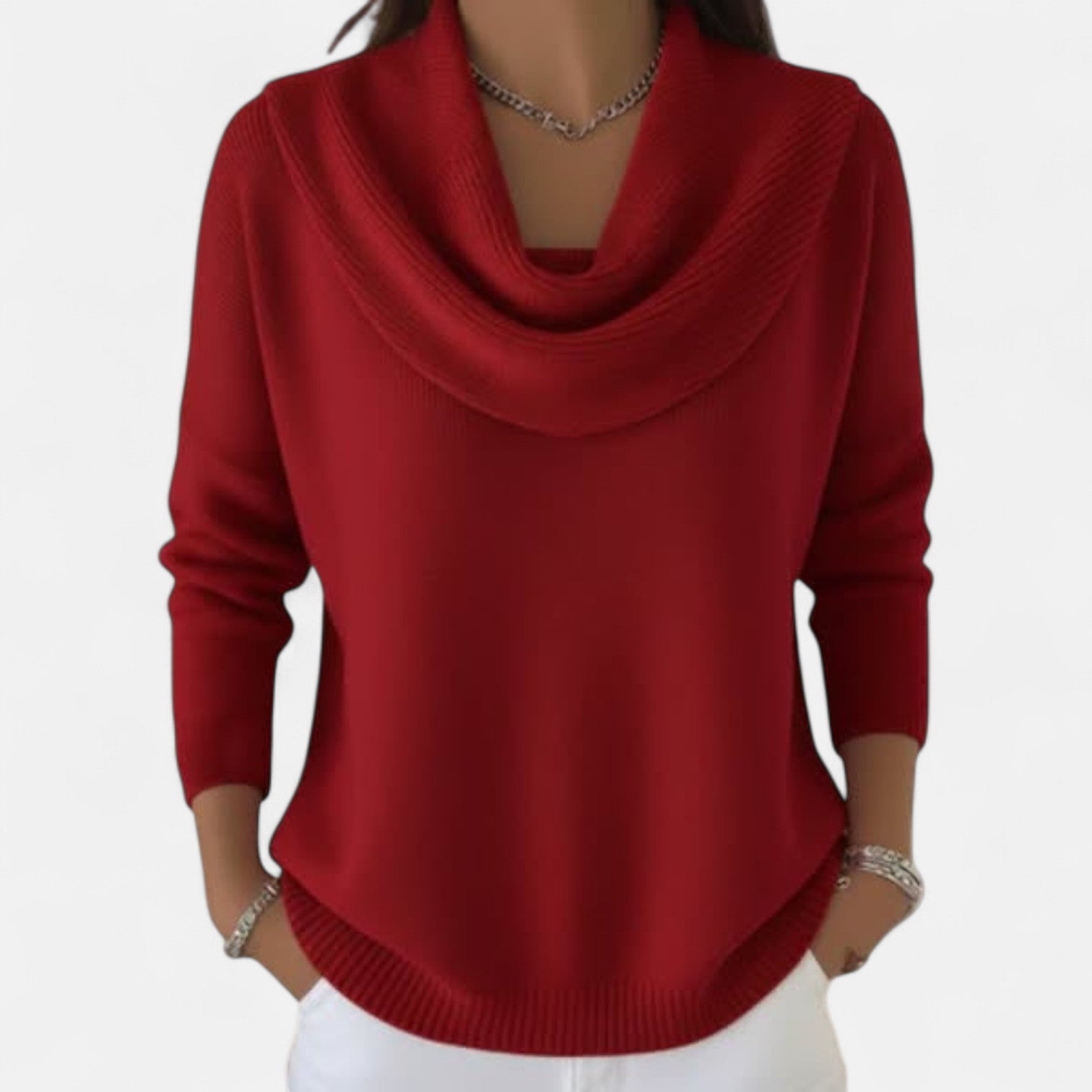 Maureen | Cowl Neck Sweatshirt