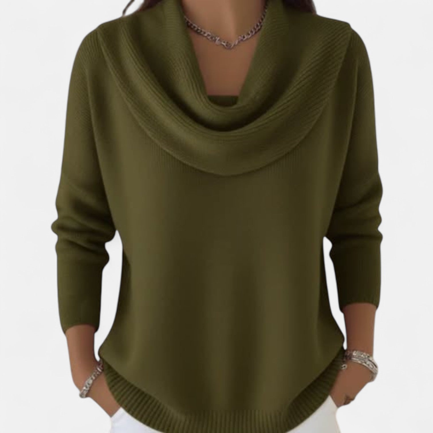 Maureen | Cowl Neck Sweatshirt