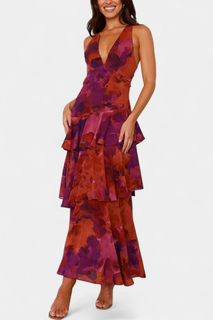 Lilly-Rose | Tiered Wrap Dress