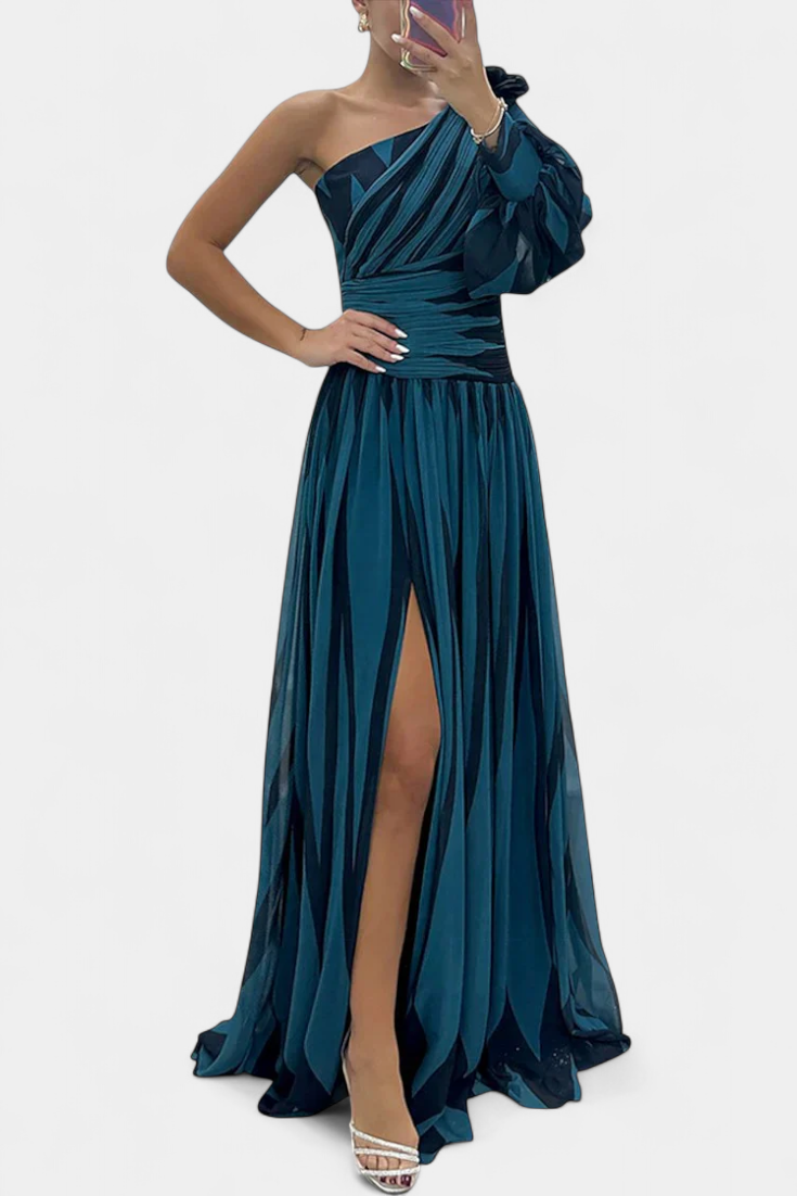 Amila | Striped Maxi Dress