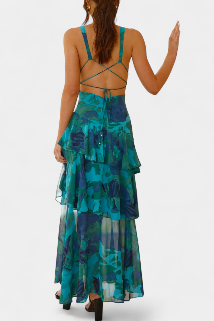 Lilly-Rose | Tiered Wrap Dress