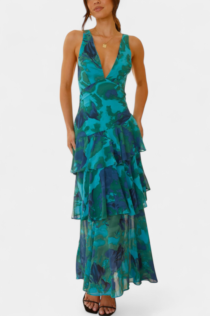 Lilly-Rose | Tiered Wrap Dress