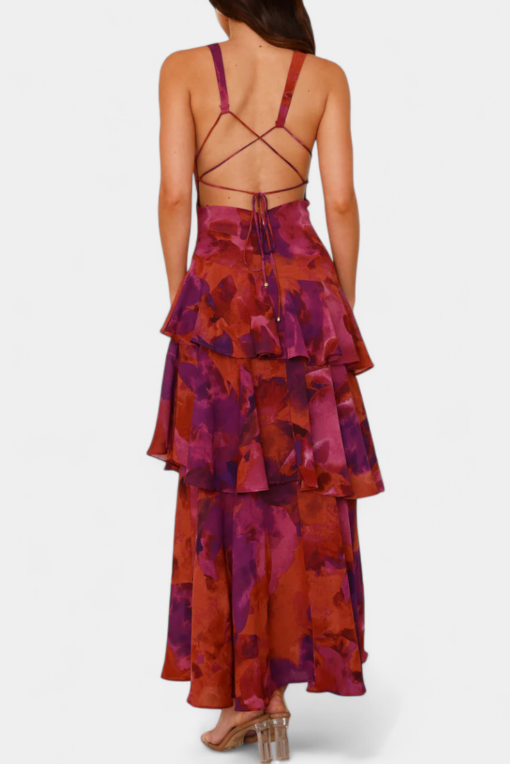 Lilly-Rose | Tiered Wrap Dress