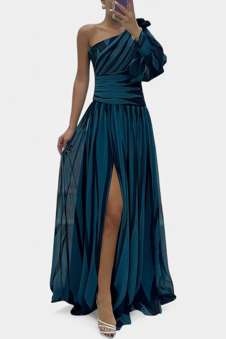 Amila | Striped Maxi Dress