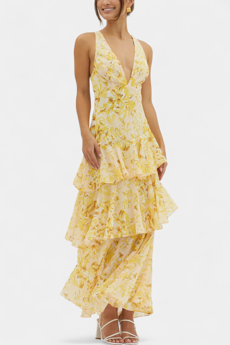 Lilly-Rose | Tiered Wrap Dress