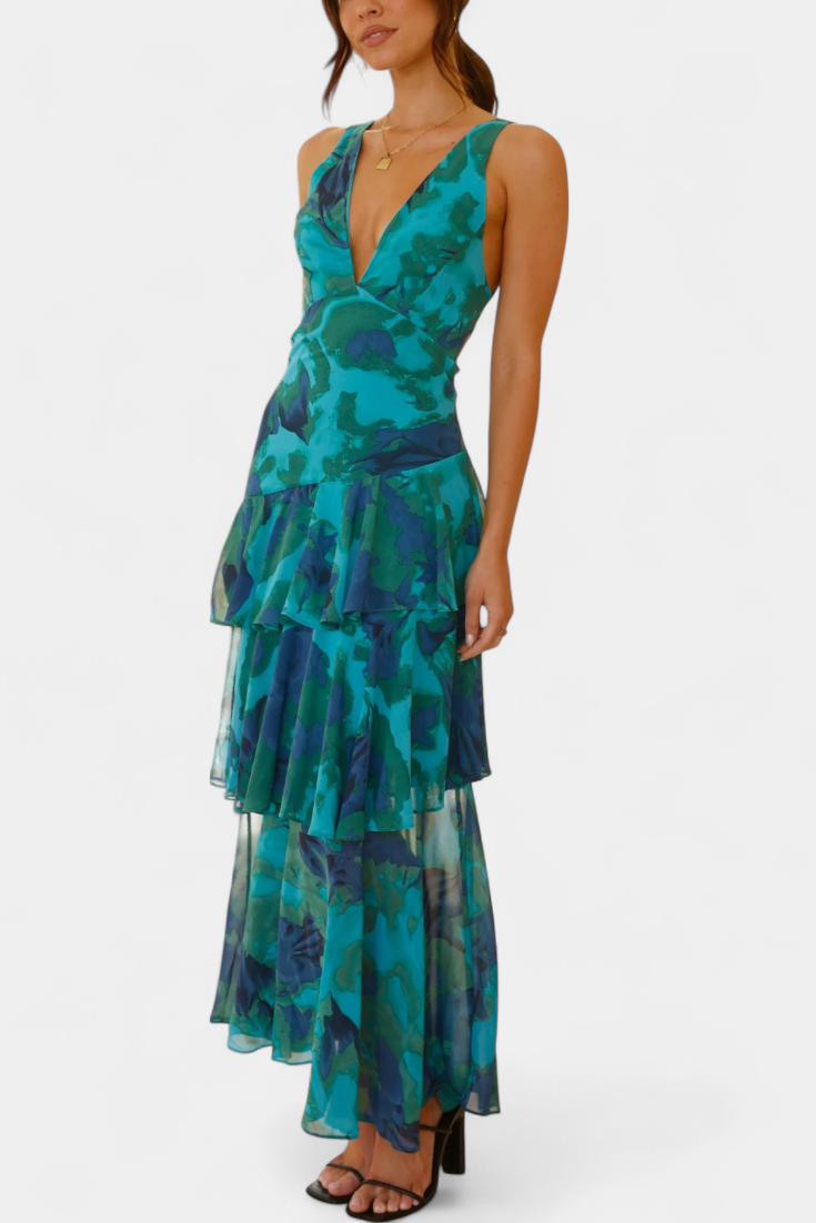Lilly-Rose | Tiered Wrap Dress