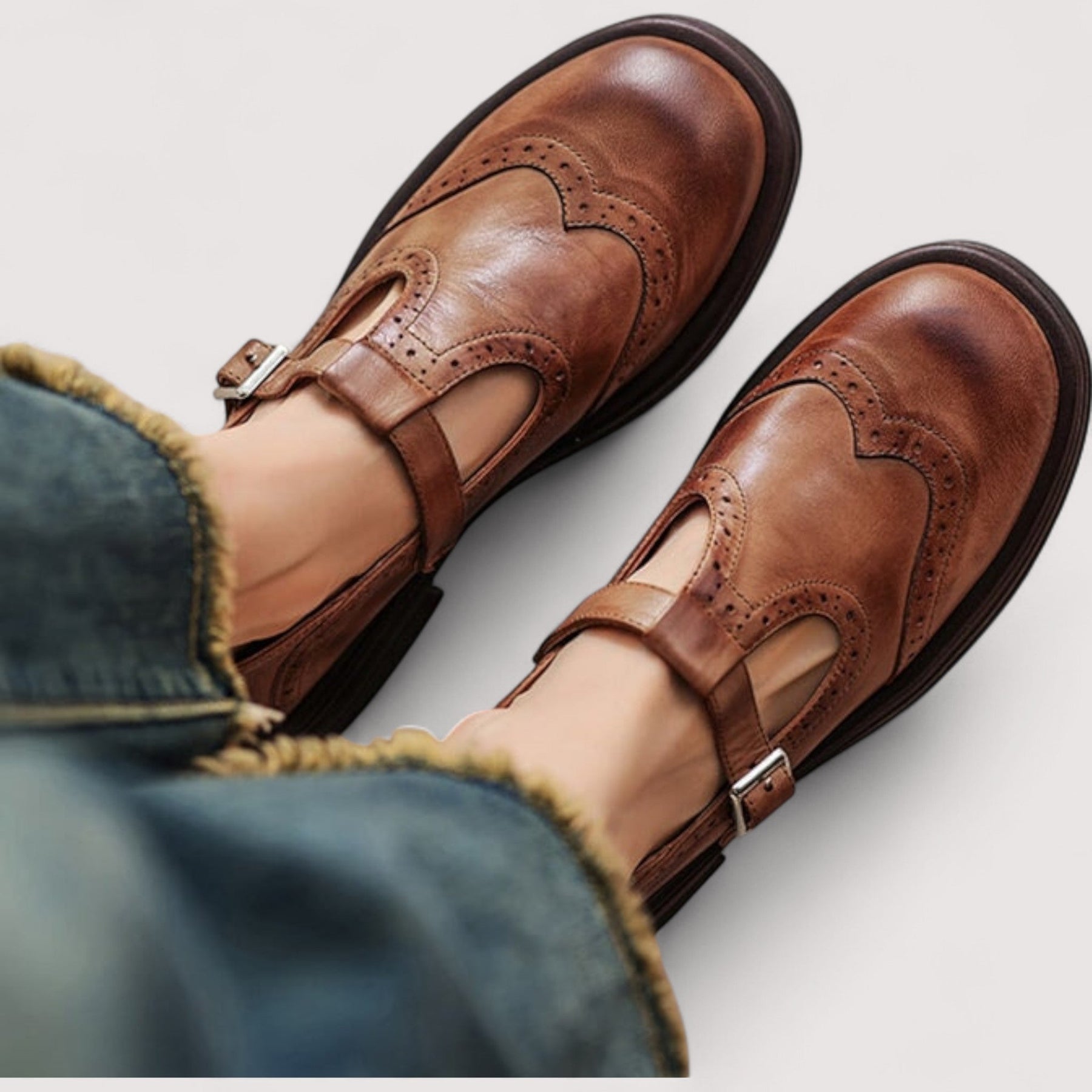 Marion | Classic Brogue Loafers