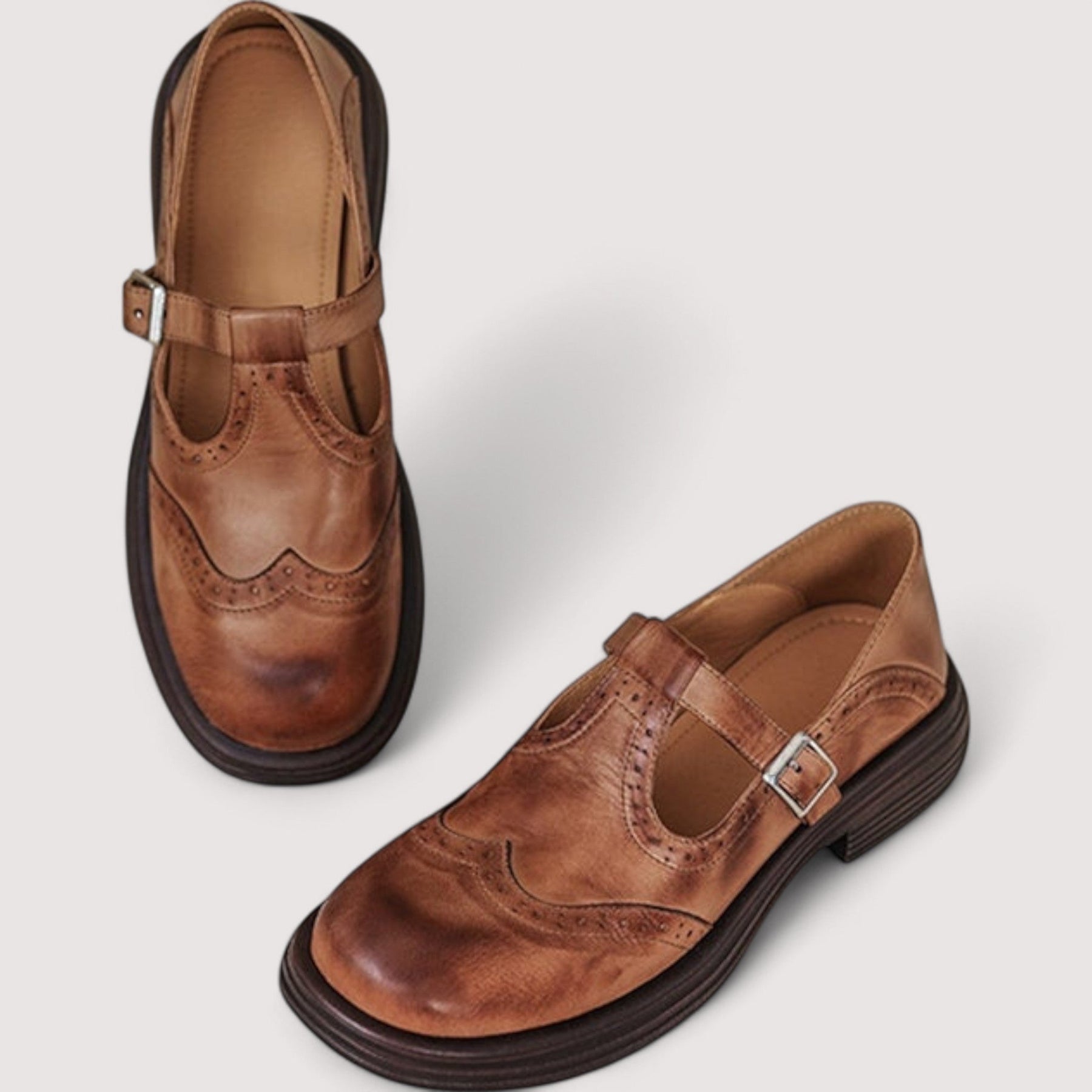 Marion | Classic Brogue Loafers