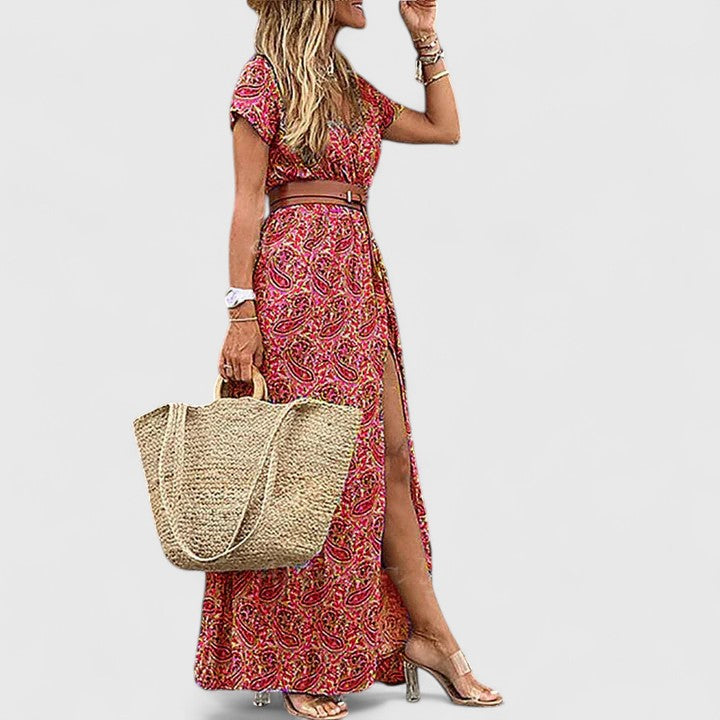 Ummayyah | Patterned Wrap Dress